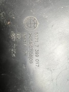 BMW X3 G01 X4 G02 OSŁONA PODSZYBIA LEWA OBUDOWA WLOTU POWIETRZA 7399017