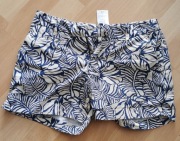 Świetne damskie cremowo-niebieksie szorty Patagonia, roz. 2