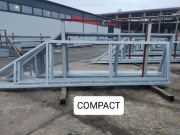 Brama przesuwna stelaż rama 4m COMPACT, ocynk ogniowy, 5m, 6m, 6,7m, 7,5m 