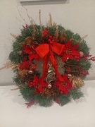 Wianek Świąteczny na drzwi 