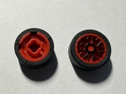 LEGO KOŁO 11x6 OPONA 14x6 93595pb03c01 2 szt