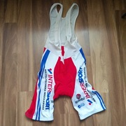 Spodenki rowerowe kolarskie sportowe M szelki wkładka bib shorts