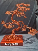 Drzewko z miedzi kompozycja