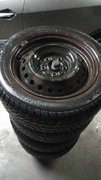 Komplet felg stalowych 16 cali  oponami zimowymi 