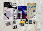 Zestaw startowy księżycowy do scrapbookingu 