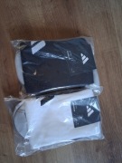 Getry czarne i białe Milano 23 sock Adidas - rozm. 40-42 - 2 pary