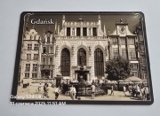 Magnes na lodówkę reprodukcja Gdańsk Trójmiasto FONTANNA Morze Bałtyckie 18