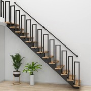 Nowoczesne Schody Metalowo-Drewniane Loftowe, Industrialne na Wymiar