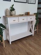 Konsola komoda drewniana prowansalska