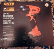Zakrętarka udarowa 20V Niteo. Nowa z gwarancją 3 lata