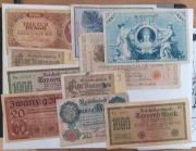 Świat, Banknoty szt.10 -bardzo ładne
