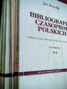 Jan Kowalik, Bibliografia czasopism polskich 