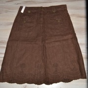 169^ Micha  elegancka   spódnica naturalna 100% ramia 42/44