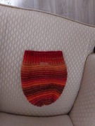 Czapka hand made 56-58  z wełną