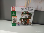 Zestaw klocków konstrukcyjnych Sembo Block do zbudowania kawiarni