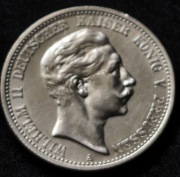 2 Marki 1907 A WILHELM II DEUTSCHER KAISER KONIG V. PREUSSEN