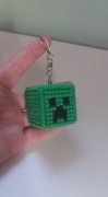 Brelok ręcznie robiony Minecraft Creeper Handmade 
