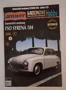 Model kartonowy Syrena 104