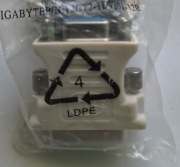 Adapter DVI-VGA żeń.  (1szt) Nowa