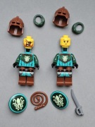 Lego 2 figurki Lego idea229, idea234 Wojownik Kraken + akcesoria