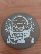 Koszyczek Wielkanocny Ozdoba Baranek HDF 12cm