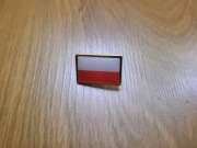 Przypinka, pin, flaga Polski 