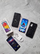 Telefon Samsung Galaxy M13 NFC 4/64 GB komplet duży zestaw 