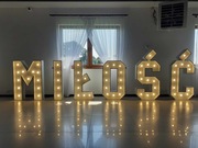 Sprzedam duży napis MIŁOŚĆ