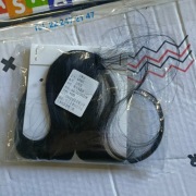 Prawdziwe ludzkie włosy grzywka z niewidzialnym klipsem