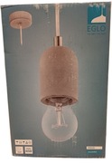 Lampa wisząca EGLO Silvares 95522 – Betonowa oprawa loftowa, gwint E27