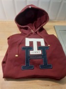 Bluza męska Tommy Hilfiger czerwona stan bardzo dobry