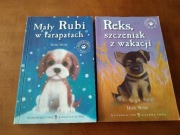 HOLLY WEBB MAŁY RUBI W TARAPATACH + REKS, SZCZENIAK Z WAKACJI