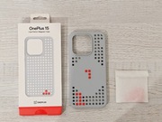 Etui oryginalne do Oneplus 15 magnetyczne, szare, hole pattern case