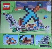 LEGO Minecraft 21244 – The Sword Outpost – Zestaw używany, kompletny