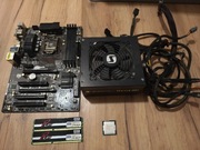 Podzespoly do komputera (płyta główna, 8GB ram ddr3, intel i5-4690)