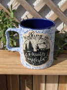 Kubek handmade | ceramika | 600ml | zimowa kraina