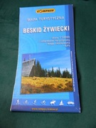 Beskid żywiecki  mapa turystyczna 