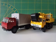 2 Kama3 z kolekcji Kultowe Ciężarówki PRL-u skala 1,43