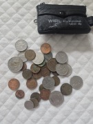 Monety stare różne portfel