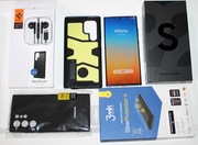 Samsung Galaxy S22 Ultra SM-S908B/DS czarny skl.kpl. FOLIE + GRATISY