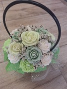 Flowerbox z wosku sojowego
