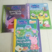 Kolorowe listy swinki peppy,z przyjaciółmi jest super, przygody małej śwink