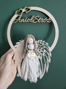 Anioł Stróż makrama