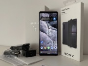 Sony Xperia 1 II 8/256 GB 5G purple / fioletowy + Style Cover View mark 2