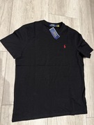 T-shirt czarny Ralph Lauren rozmiar M 