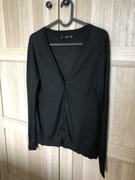 Sweter kardigan damski MANGO Kolor czarny Rozmiar S