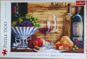 Puzzle 1500 el. W winnicy -Dans in vignoble. TREFL