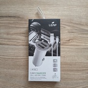 Ładowarka samochodowa typ-c car charger White biała 
