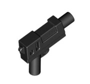 LEGO pistolet automat broń czarny 1szt 62885 N