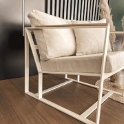 Fotel Royal loft, ogrodowy, industrial, glamour, 